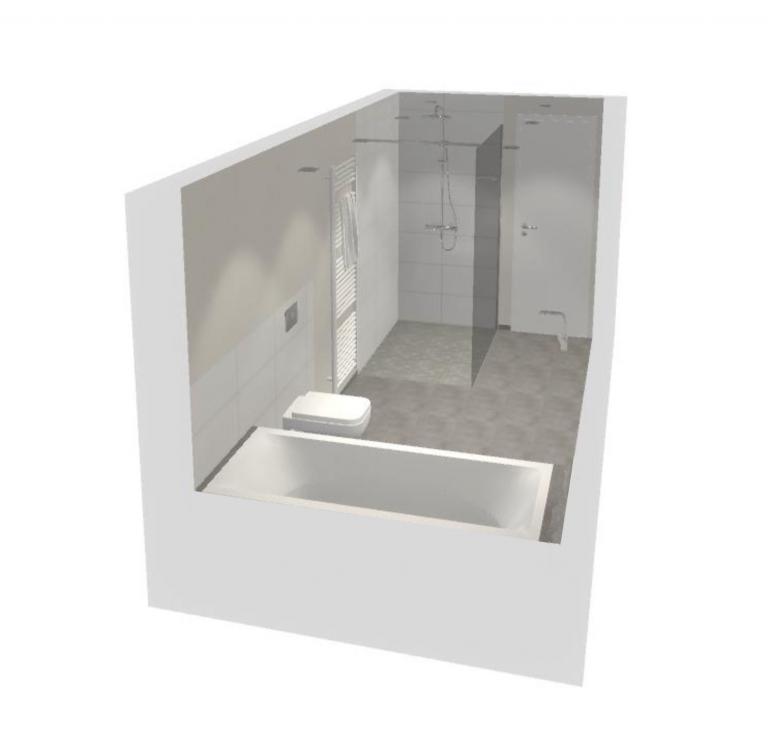 Zu sehen ist eine Grafik zur 3D Badplanung
